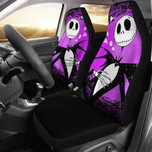 Jack Skellington Purple - Car Seat Covers 101819 - YourCarButBetter