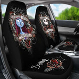 Jack Skellington & Sally Car Seat Cover 101819 - YourCarButBetter