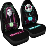 Jack Skellington & Sally Car Seat Cover 101819 - YourCarButBetter