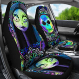 Jack Skellington & Sally Car Seat Cover 101819 - YourCarButBetter