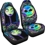 Jack Skellington & Sally Car Seat Cover 101819 - YourCarButBetter