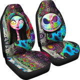 Jack Skellington & Sally Car Seat Cover 66 101819 - YourCarButBetter