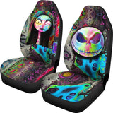 Jack Skellington & Sally Car Seat Cover 66 101819 - YourCarButBetter