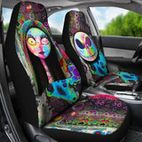 Jack Skellington & Sally Car Seat Cover 66 101819 - YourCarButBetter