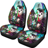 Jack Skellington & Sally Car Seat Cover 72 101819 - YourCarButBetter