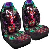 Jack Skellington & Sally Car Seat Cover 74 101819 - YourCarButBetter