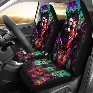 Jack Skellington & Sally Car Seat Cover 74 101819 - YourCarButBetter