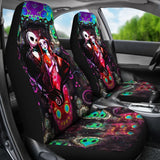 Jack Skellington & Sally Car Seat Cover 74 101819 - YourCarButBetter