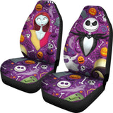 Jack Skellington Sally The Nightmare Before Christmas Car Seat Covers 101819 - YourCarButBetter