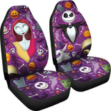 Jack Skellington Sally The Nightmare Before Christmas Car Seat Covers 101819 - YourCarButBetter