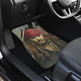Jack Sparrow Art Pirates Of The Caribbean Car Floor Mats 210101 - YourCarButBetter