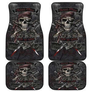 Jack Sparrow Dead Men Tell No Tales Car Floor Mats 210101 - YourCarButBetter