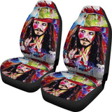 Jack Sparrow Pirates Of The Caribbean Car Seat Covers 210101 - YourCarButBetter