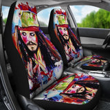 Jack Sparrow Pirates Of The Caribbean Car Seat Covers 210101 - YourCarButBetter