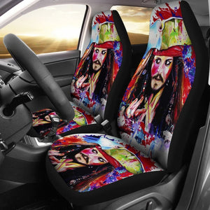 Jack Sparrow Pirates Of The Caribbean Car Seat Covers 210101 - YourCarButBetter