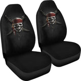 Jack Sparrow Skull Pirates Of The Caribbean Car Seat Covers 210101 - YourCarButBetter