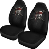 Jack Sparrow Skull Pirates Of The Caribbean Car Seat Covers 210101 - YourCarButBetter