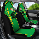 Jamaica Car Seat Covers - The Great Lion - Amazing 161012 - YourCarButBetter