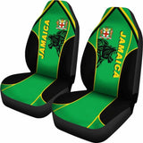 Jamaica Car Seat Covers - The Great Lion - Amazing 161012 - YourCarButBetter