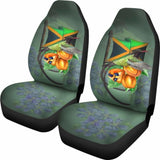 Jamaica Doctor Bird And Ackee Fruit Car Seat Cover Amazing 161012 - YourCarButBetter