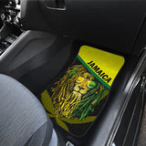 Jamaican Reggae Lion Car Floor Mats 211002 - YourCarButBetter