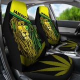 Jamaican Reggae Lion Car Seat Covers 211002 - YourCarButBetter