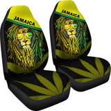 Jamaican Reggae Lion Car Seat Covers 211002 - YourCarButBetter