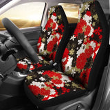 Japan Floral Pattern Car Seat Cover 01 03 153908 - YourCarButBetter