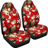 Japan Floral Pattern Car Seat Cover 02 03 153908 - YourCarButBetter