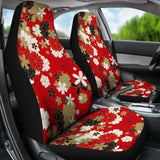 Japan Floral Pattern Car Seat Cover 02 03 153908 - YourCarButBetter
