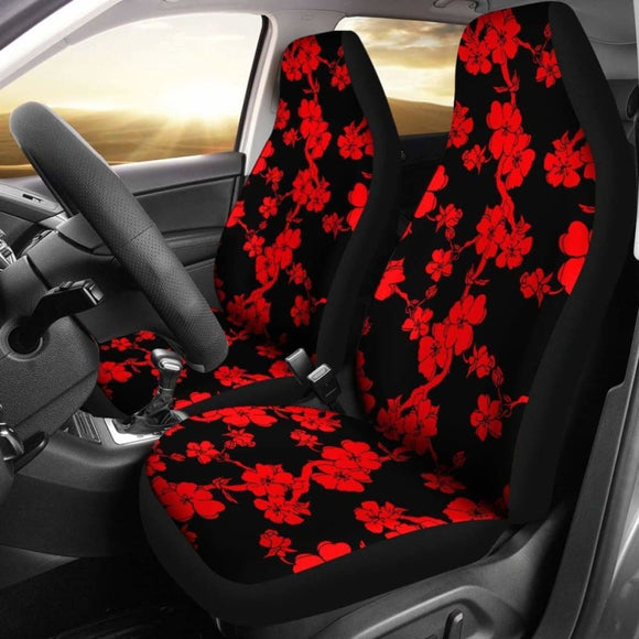 Japan Floral Pattern Car Seat Cover 03 03 153908 - YourCarButBetter