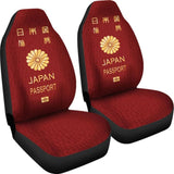 Japan Passport Car Seat Cover 094201