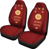 Japan Passport Car Seat Cover 094201