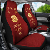 Japan Passport Car Seat Cover 094201