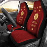 Japan Passport Car Seat Cover 094201