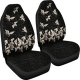 Japan Red Crowned Crane Car Seat Covers 094201