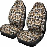 Japanese Chin Full Face Car Seat Covers 094201 - YourCarButBetter