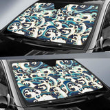 Japanese Wave Pattern Car Auto Sun Shades 094201 - YourCarButBetter