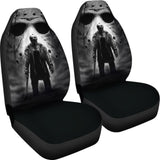 Jason Voorhees Art Friday The 13Th Car Seat Covers Movie Fan Gift 210101 - YourCarButBetter