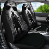 Jason Voorhees Art Friday The 13Th Car Seat Covers Movie Fan Gift 210101 - YourCarButBetter