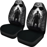 Jason Voorhees Art Friday The 13Th Car Seat Covers Movie Fan Gift 210101 - YourCarButBetter