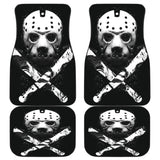 Jason Voorhees Horror Fan Gift Car Floor Mats 094209 - YourCarButBetter