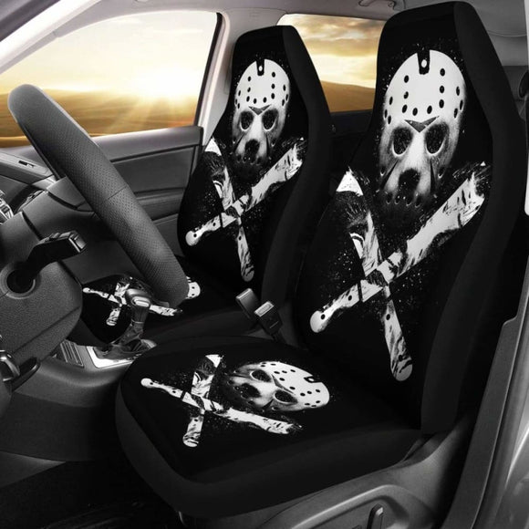 Jason Voorhees Horror Fan Gift Car Seat Cover 094209 - YourCarButBetter