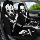 Jason Voorhees Horror Fan Gift Car Seat Covers 094209 - YourCarButBetter