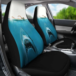 Jaws Shark Movie Car Seat Covers 102802 - YourCarButBetter