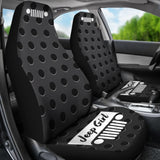 Jeep Girl Grill-Seat Cover Metalholes 101819 - YourCarButBetter