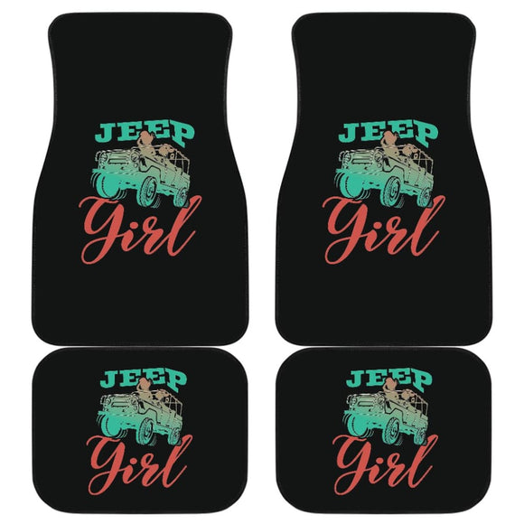 Jeep Girl Offroad Car Floor Mats 210507 - YourCarButBetter