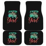 Jeep Girl Offroad Car Floor Mats 210507 - YourCarButBetter