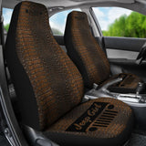 Jeep Girl Seat Cover - Alligator Dark Tan 101819 - YourCarButBetter