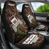 Jeep Girl Seat Cover - Pine Cones 101819 - YourCarButBetter